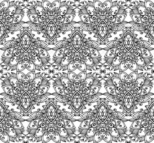 GraphicRiver Ornate Vintage Seamless Pattern 8193218 GraphicRiver Ornate Vintage Seamless Pattern 8193218