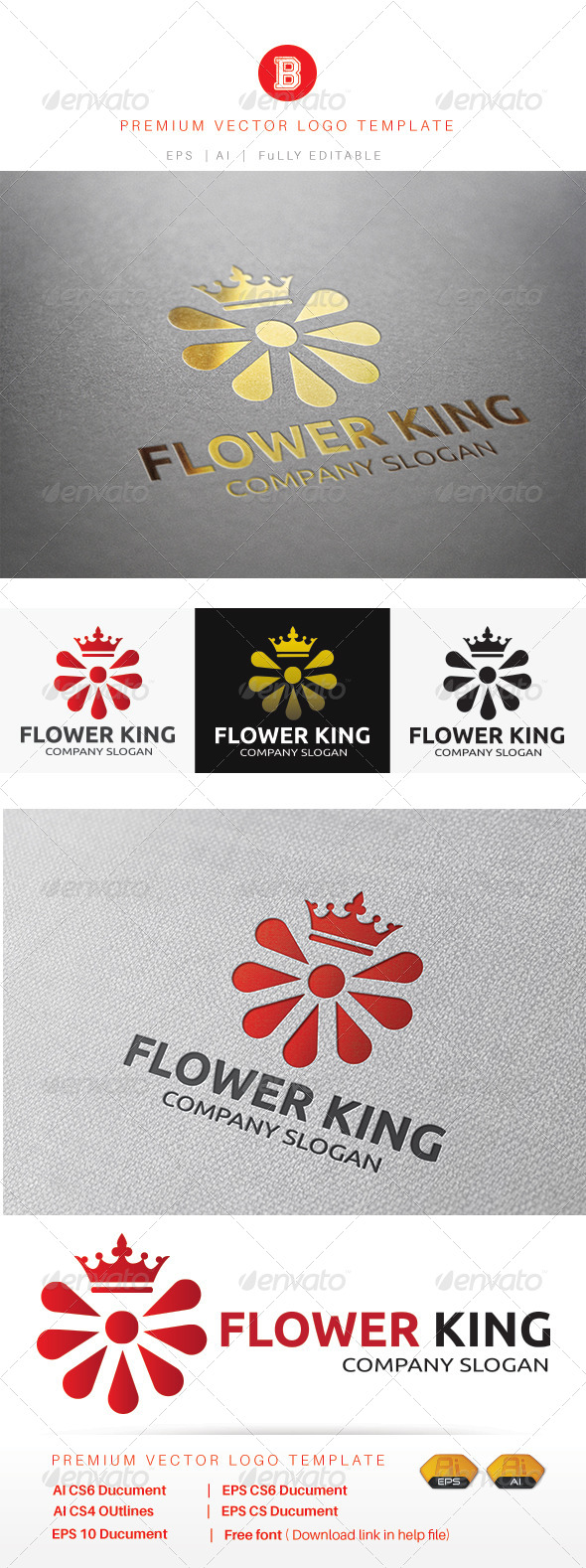 GraphicRiver Flower King 8193440 GraphicRiver Flower King 8193440