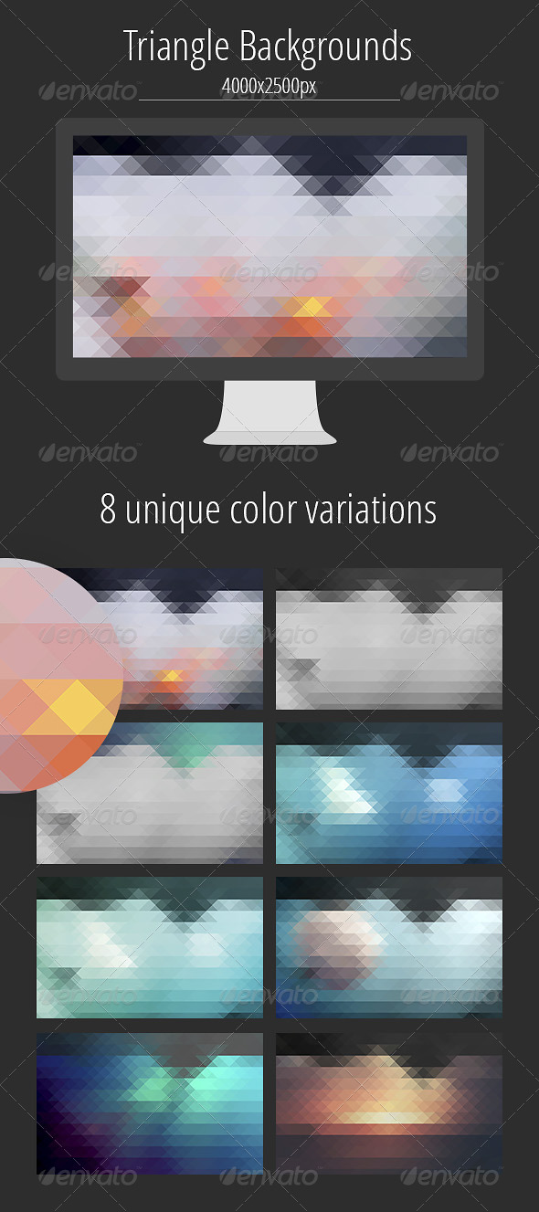 GraphicRiver Triangle Backgrounds 8193447 GraphicRiver Triangle Backgrounds 8193447