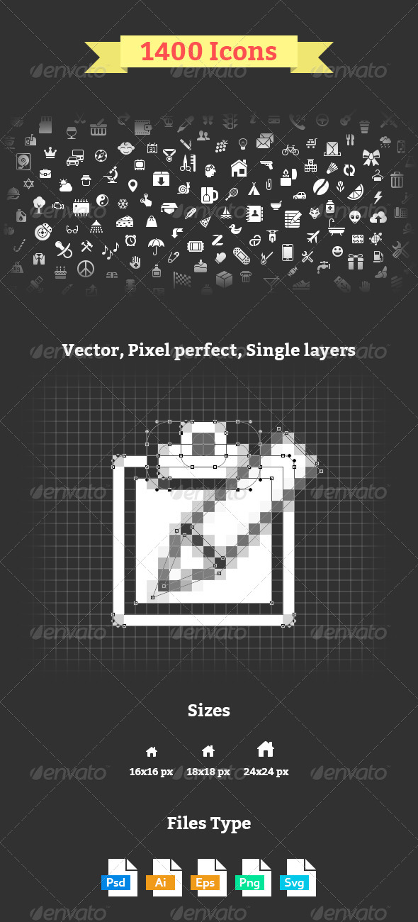 GraphicRiver 1400 Icons 8196839 GraphicRiver 1400 Icons 8196839