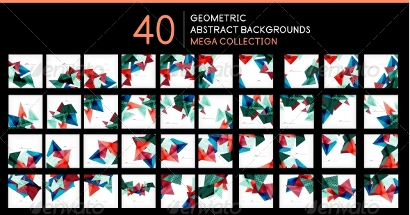 GraphicRiver Mega Collection of Triangle Backgrounds 8196878 GraphicRiver Mega Collection of Triangle Backgrounds 8196878