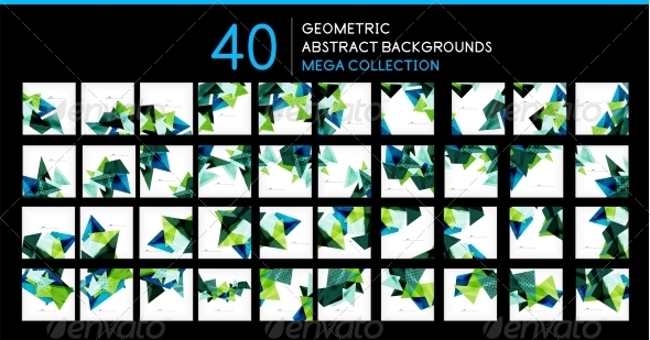 GraphicRiver Mega Collection of Triangle Backgrounds 8197013 GraphicRiver Mega Collection of Triangle Backgrounds 8197013