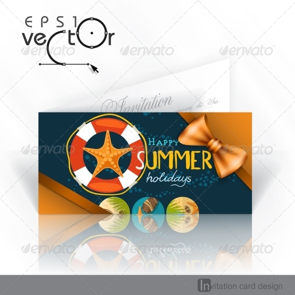 GraphicRiver Invitation Card Design Template 8197185 GraphicRiver Invitation Card Design Template 8197185