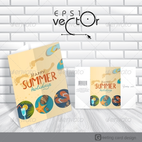 GraphicRiver Greeting Card Design Template 8197264 GraphicRiver Greeting Card Design Template 8197264