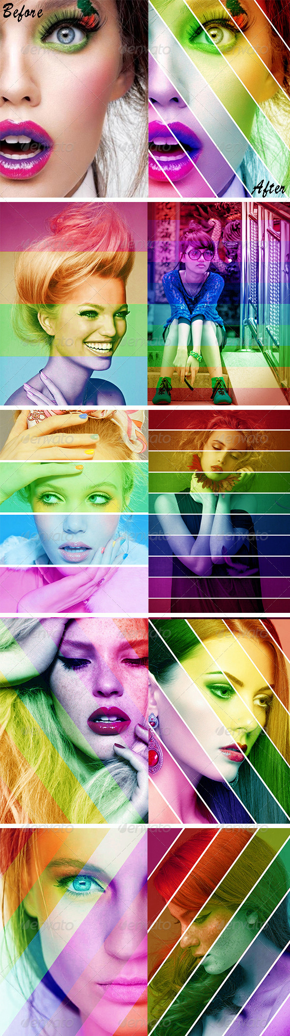GraphicRiver 8 Multiple Colors Action 8197433 GraphicRiver 8 Multiple Colors Action 8197433