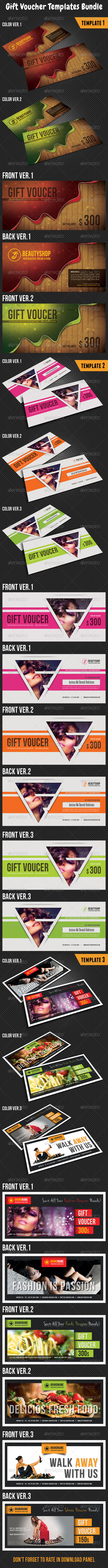 GraphicRiver Gift Voucher Templates Bundle 02 8198906 GraphicRiver Gift Voucher Templates Bundle 02 8198906