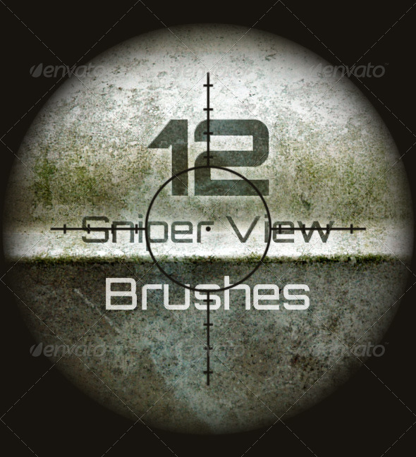 GraphicRiver 12 Sniper Scope Brushes 8199076 GraphicRiver 12 Sniper Scope Brushes 8199076