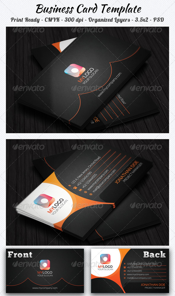 GraphicRiver Corporate Business Card 8202271 GraphicRiver Corporate Business Card 8202271