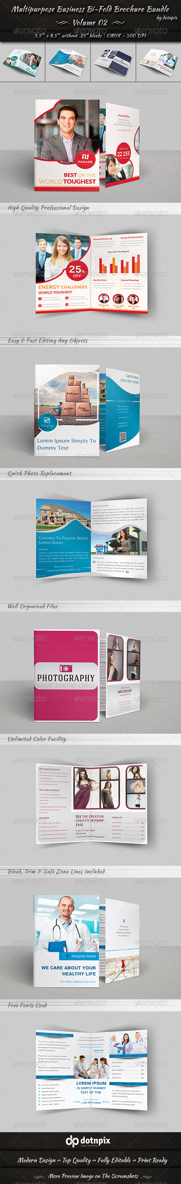 GraphicRiver Multipurpose Business Bi-Fold Brochure Bundle v2 8202633 GraphicRiver Multipurpose Business Bi-Fold Brochure Bundle v2 8202633