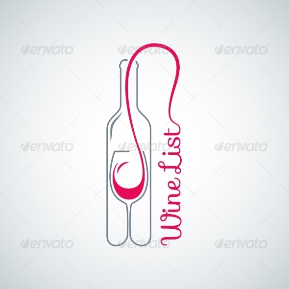 GraphicRiver Wine Glass Bottle Design Menu Background 8204298 GraphicRiver Wine Glass Bottle Design Menu Background 8204298
