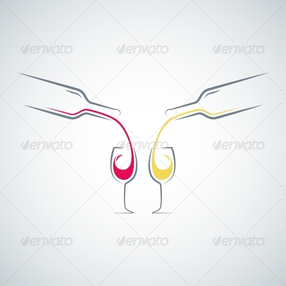 GraphicRiver Wine Glass Bottle Concept Background 8204299 GraphicRiver Wine Glass Bottle Concept Background 8204299