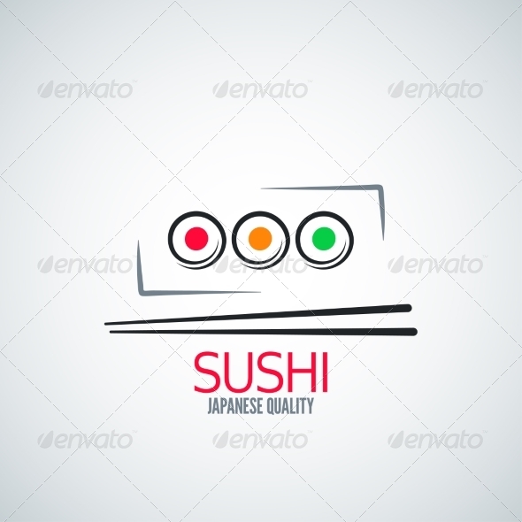 GraphicRiver Sushi Roll Plate Menu Background 8204324 GraphicRiver Sushi Roll Plate Menu Background 8204324