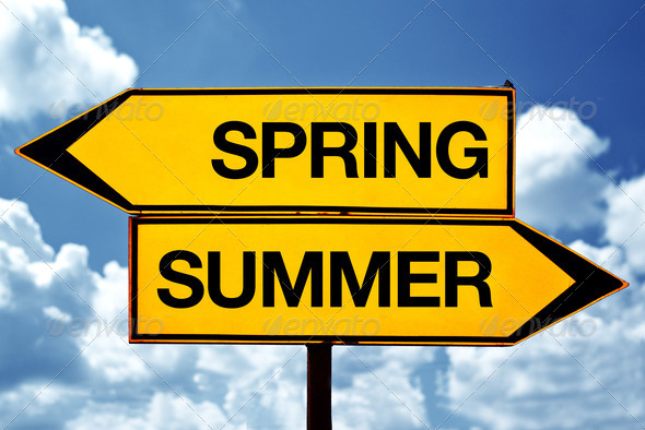 Spring or summer opposite signs