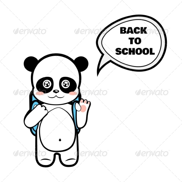 Panda Schoolboy Panda Schoolboy