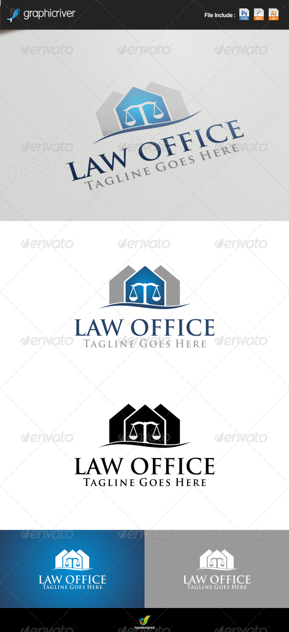 GraphicRiver Law Office Logo Template 8207304 GraphicRiver Law Office Logo Template 8207304