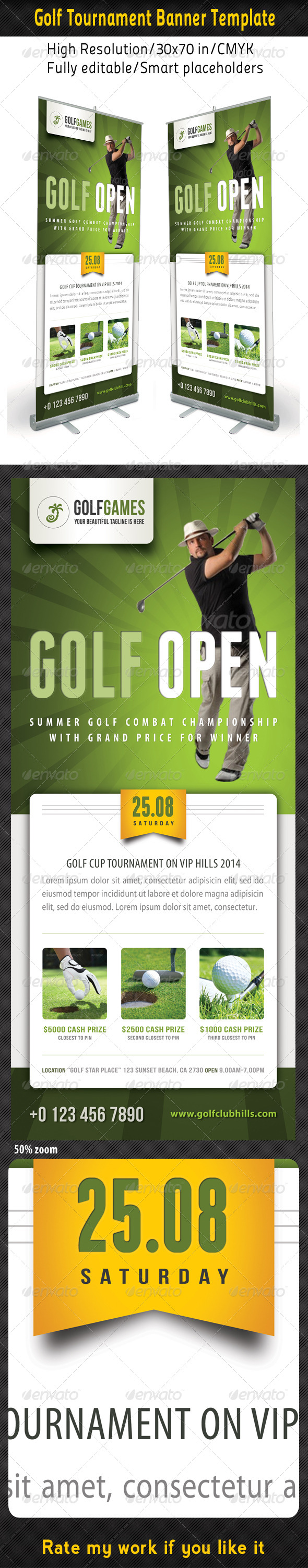 GraphicRiver Golf Event Banner Template 04 8207417 GraphicRiver Golf Event Banner Template 04 8207417