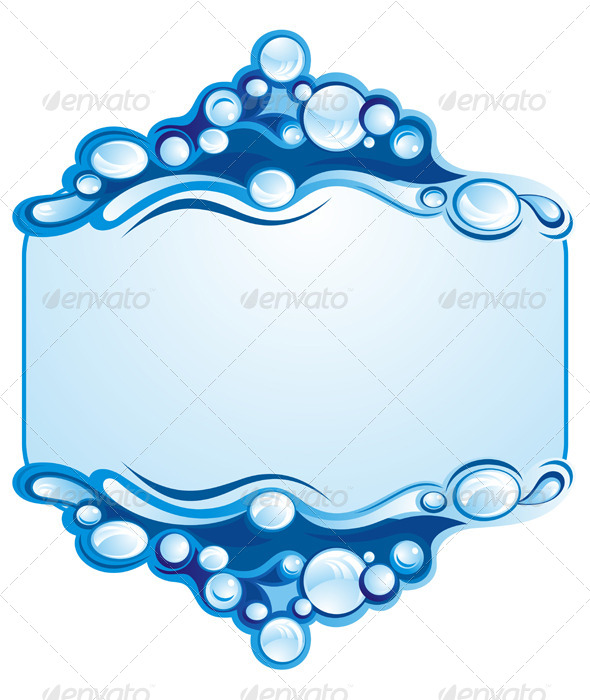 GraphicRiver Water Frame 8207464 GraphicRiver Water Frame 8207464