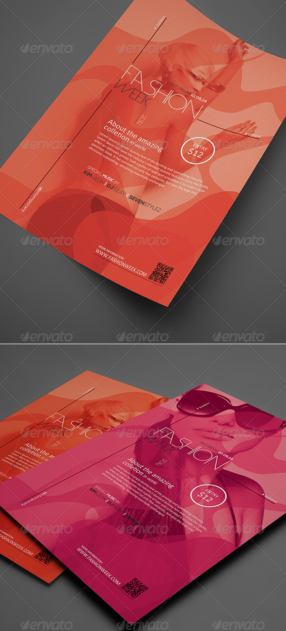 GraphicRiver Fashion Week Flyer Poster Vol 01 8207802 GraphicRiver Fashion Week Flyer Poster Vol 01 8207802