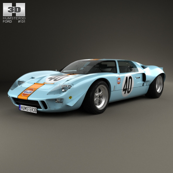 3DOcean Ford GT40 1968 8207870 3DOcean Ford GT40 1968 8207870