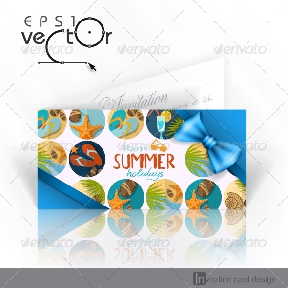 GraphicRiver Invitation Card Design Template 8208730 GraphicRiver Invitation Card Design Template 8208730