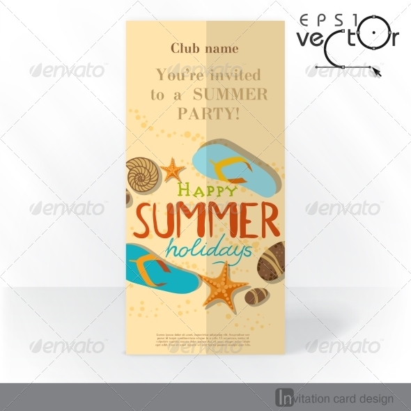 Party Invitation Card Design Template Party Invitation Card Design Template