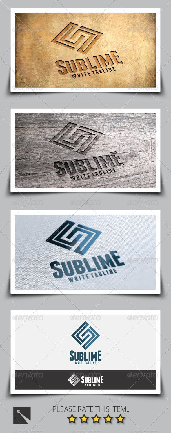 GraphicRiver Sublime Letter S Logo Template 8208933 GraphicRiver Sublime Letter S Logo Template 8208933
