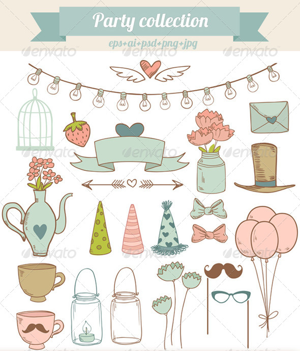 GraphicRiver Party Collection 8209565 GraphicRiver Party Collection 8209565