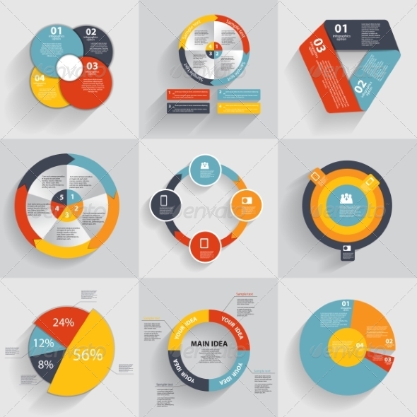 Collection of Infographic Templates for Business Collection of Infographic Templates for Business