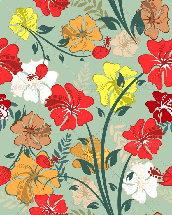 GraphicRiver Floral Seamless Pattern 8210321 GraphicRiver Floral Seamless Pattern 8210321