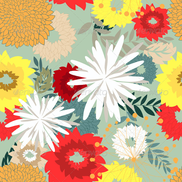 GraphicRiver Seamless Floral Pattern 8210325 GraphicRiver Seamless Floral Pattern 8210325