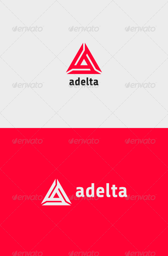 GraphicRiver Adelta Logo 8215340 GraphicRiver Adelta Logo 8215340