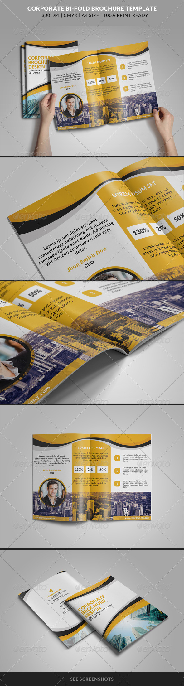 GraphicRiver Corporate Bi-Fold Brochures Template 3 8215677 GraphicRiver Corporate Bi-Fold Brochures Template 3 8215677