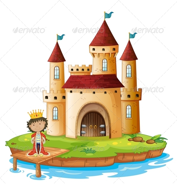 GraphicRiver A King Outside his Castle 8215798 GraphicRiver A King Outside his Castle 8215798