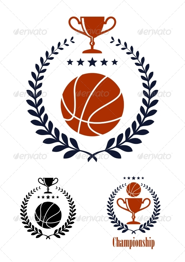 GraphicRiver Basketball Emblem 8216104 GraphicRiver Basketball Emblem 8216104