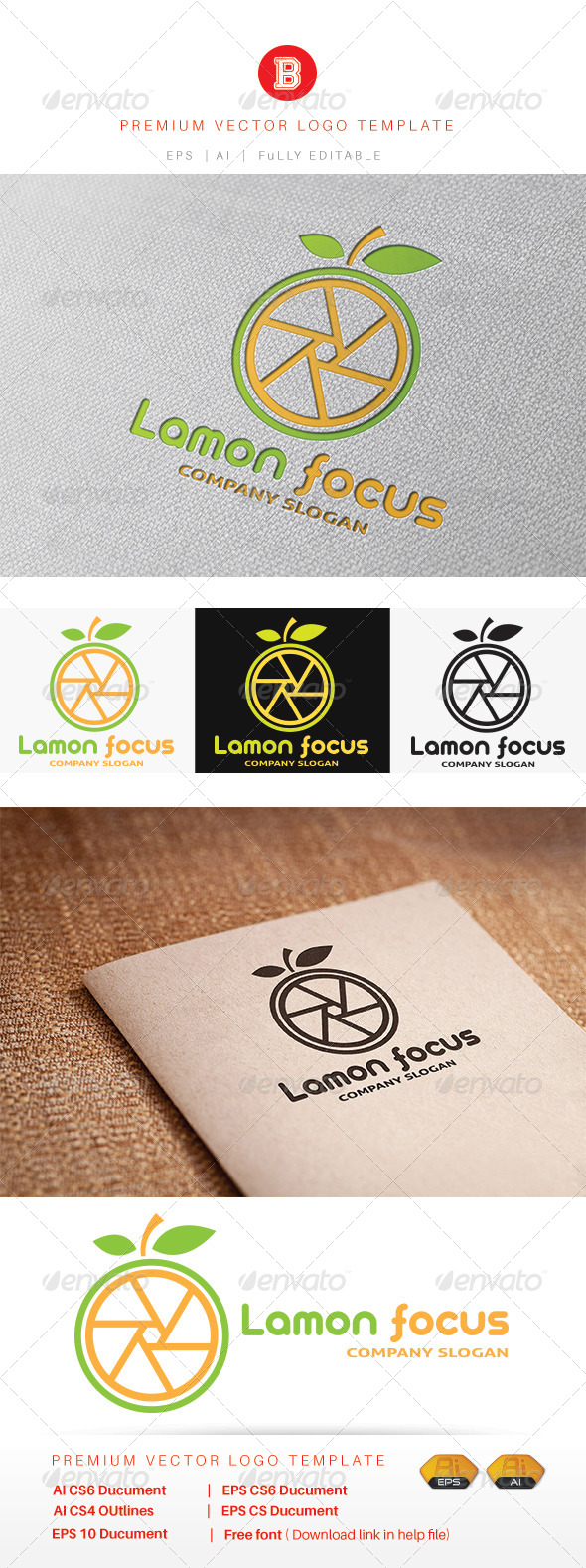GraphicRiver Lamon Focus 8216173 GraphicRiver Lamon Focus 8216173