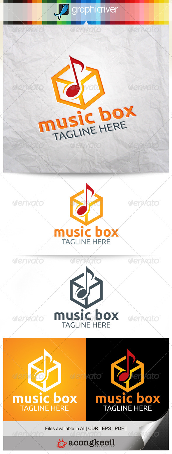 GraphicRiver Music Box 8216419 GraphicRiver Music Box 8216419