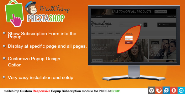 Prestashop Mailchimp Subscription