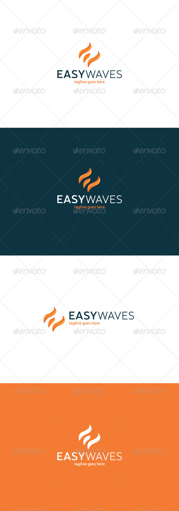 GraphicRiver Easy Waves Logo Letter E 8216737 GraphicRiver Easy Waves Logo Letter E 8216737