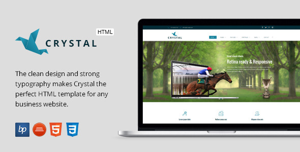 Crystal - Responsive Business HTML5 Template