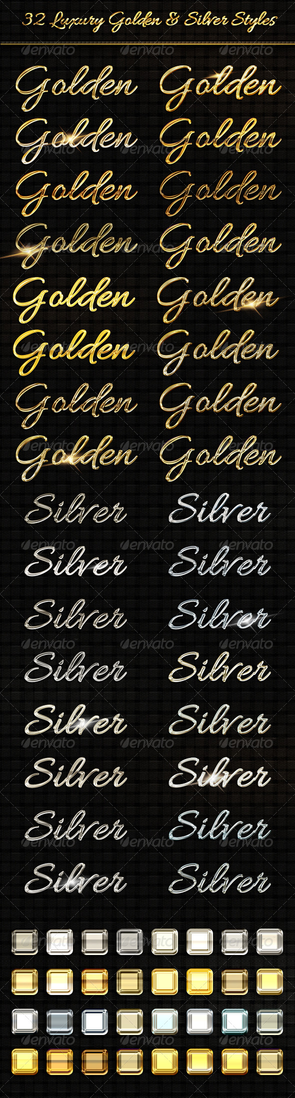 GraphicRiver BUNDLE 32 Luxury Golden & Silver Text Sty 8218643 GraphicRiver BUNDLE 32 Luxury Golden & Silver Text Sty 8218643
