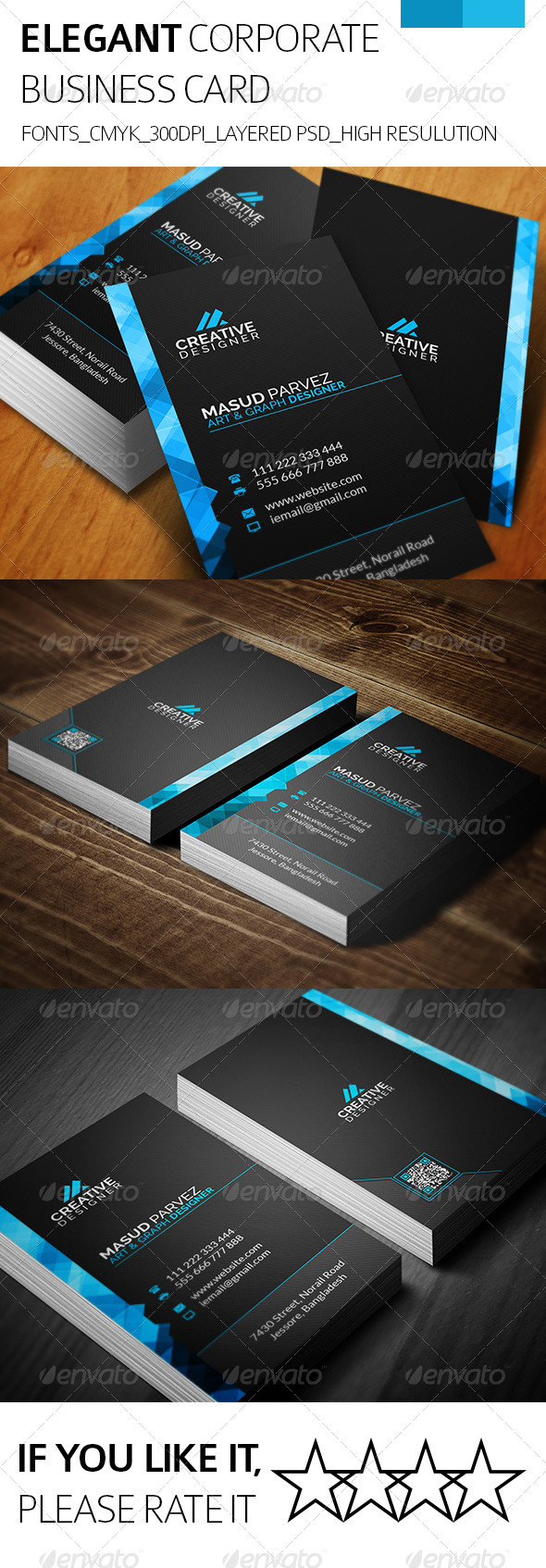 GraphicRiver Elegant & Corporate Business Card 8218826 GraphicRiver Elegant & Corporate Business Card 8218826
