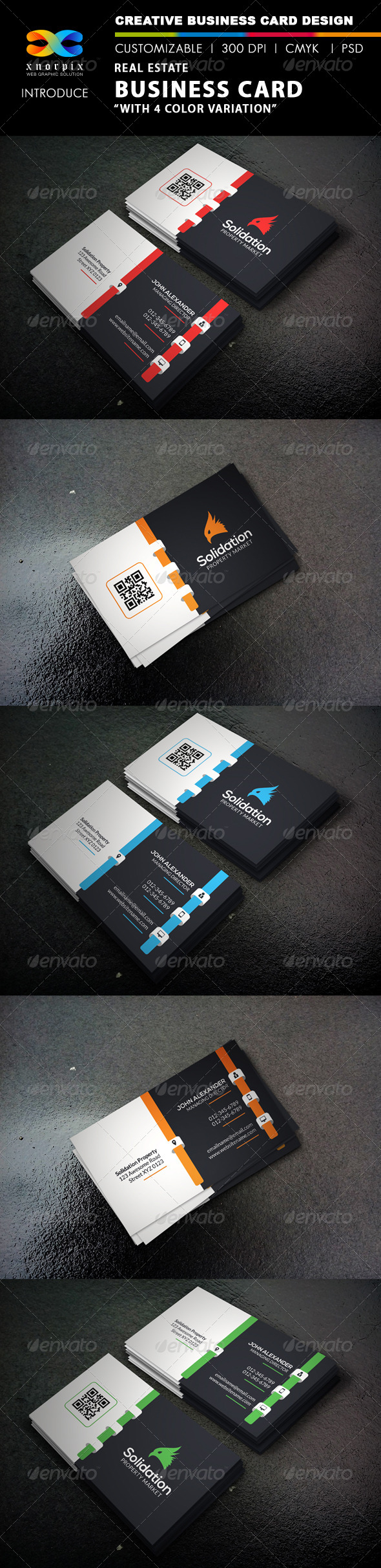 GraphicRiver Real Estate Business Card 8219076 GraphicRiver Real Estate Business Card 8219076