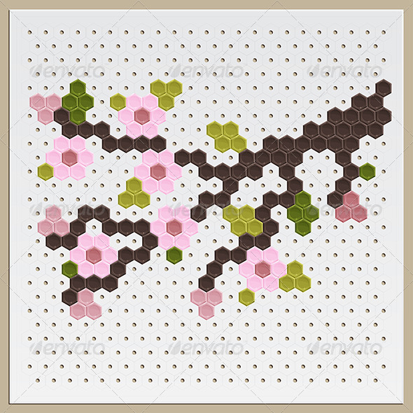 Animasi Background Bunga Sakura Jepang