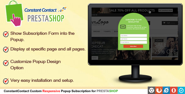 CodeCanyon Prestashop Constant Contact Subscription 8228347 CodeCanyon Prestashop Constant Contact Subscription 8228347