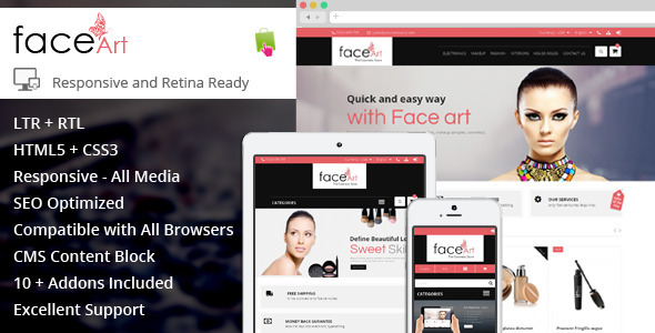 Face Art Prestashop Responsive Theme Face Art Prestashop Responsive Theme