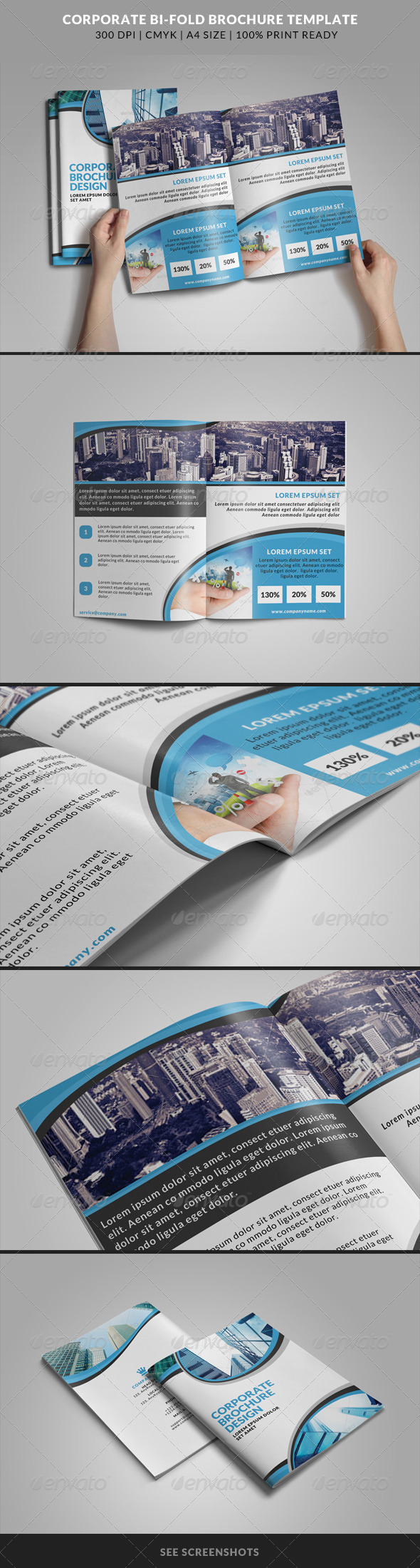 GraphicRiver Corporate Bi-Fold Brochures Template 5 8228757 GraphicRiver Corporate Bi-Fold Brochures Template 5 8228757