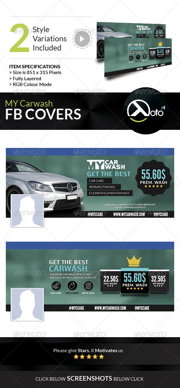 GraphicRiver MY Automobile Carwash Service FB Banner 8228858 GraphicRiver MY Automobile Carwash Service FB Banner 8228858