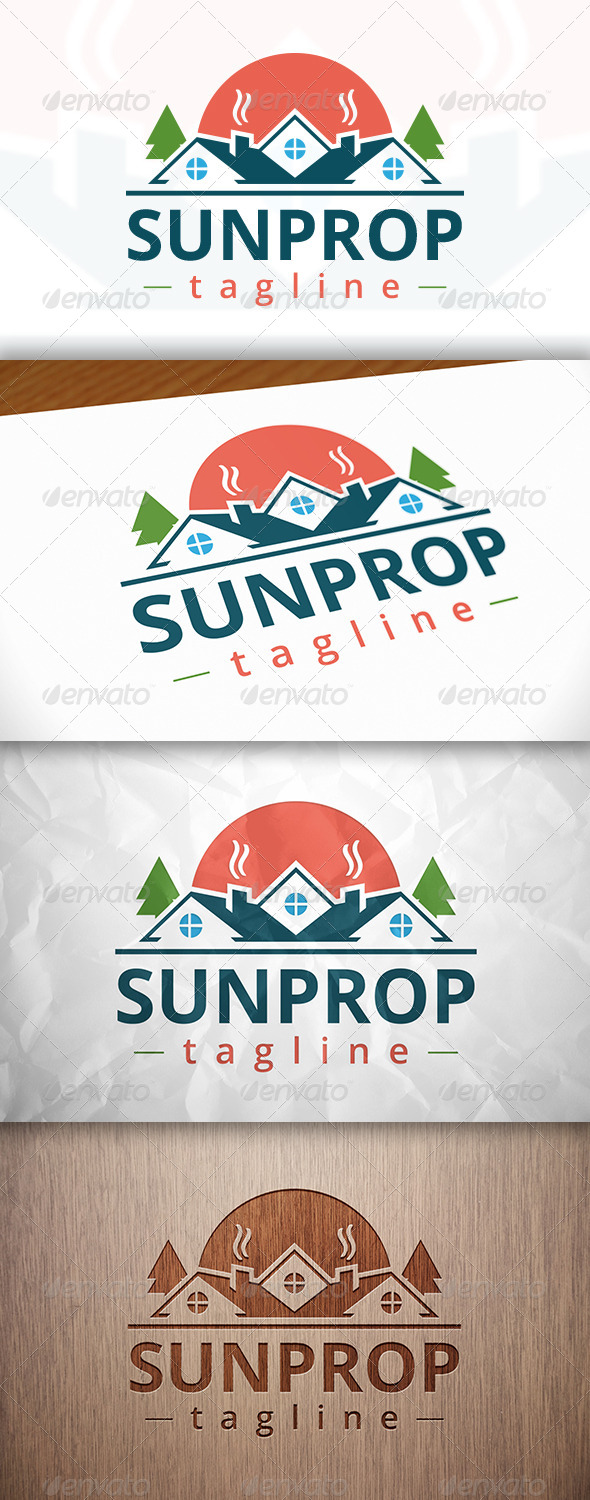 GraphicRiver Sweet Home Logo 8229440 GraphicRiver Sweet Home Logo 8229440