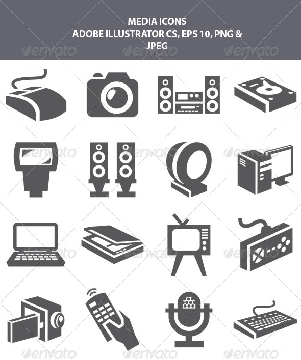 Media Icons Media Icons
