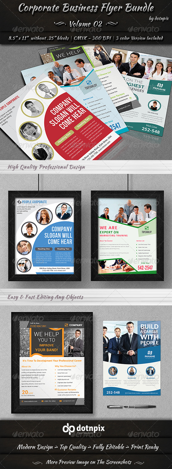 GraphicRiver Corporate Business Flyer Bundle Volume 2 8230072 GraphicRiver Corporate Business Flyer Bundle Volume 2 8230072